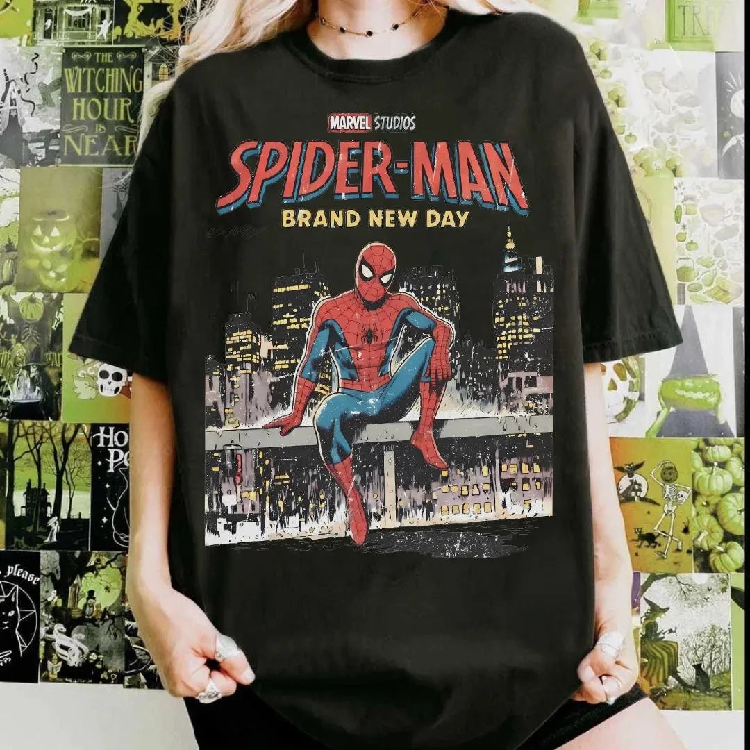 T-Shirt Spider-Man Brand New Day Retro pour Femme