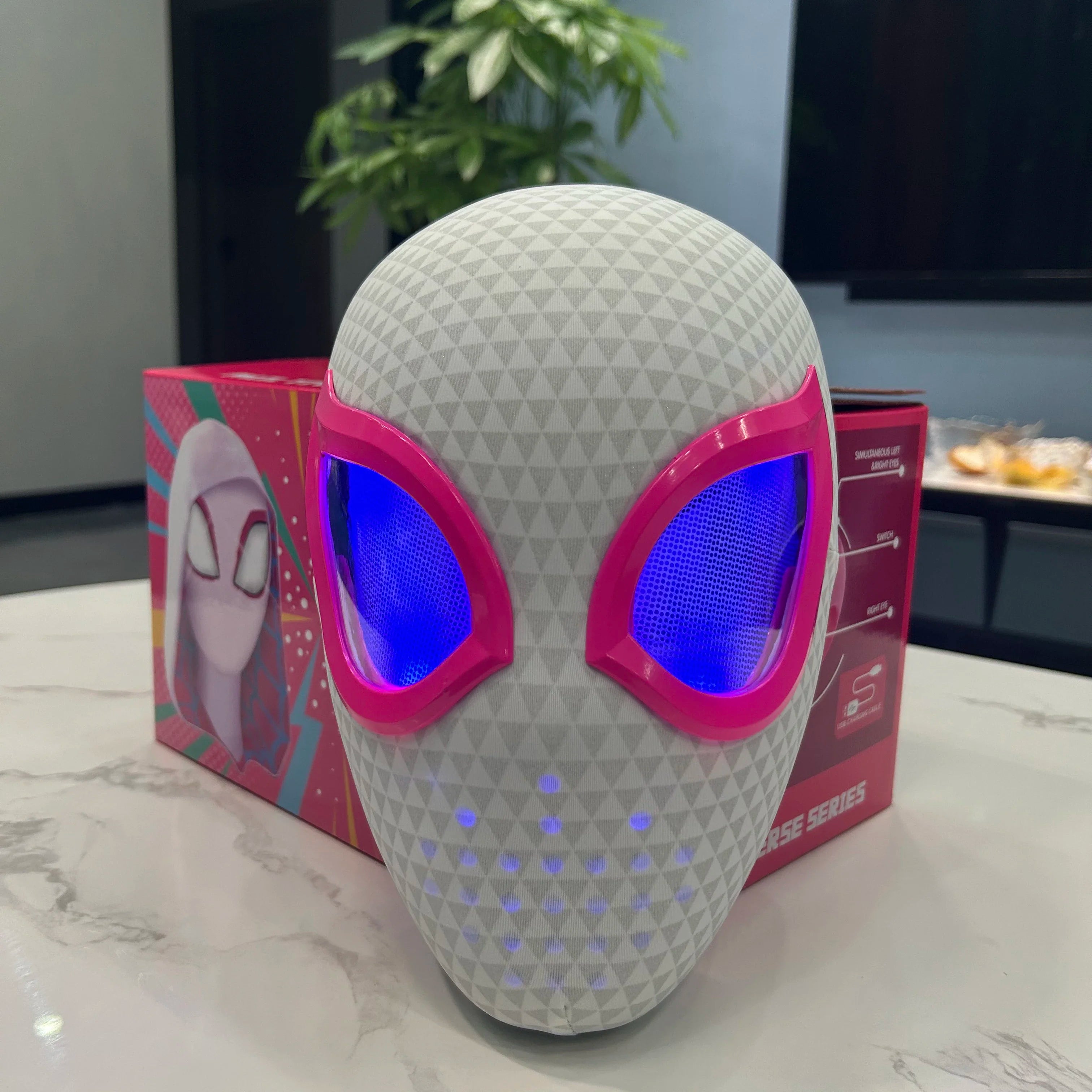 Masque Spiderman - Spidergwen New Generation Amovible