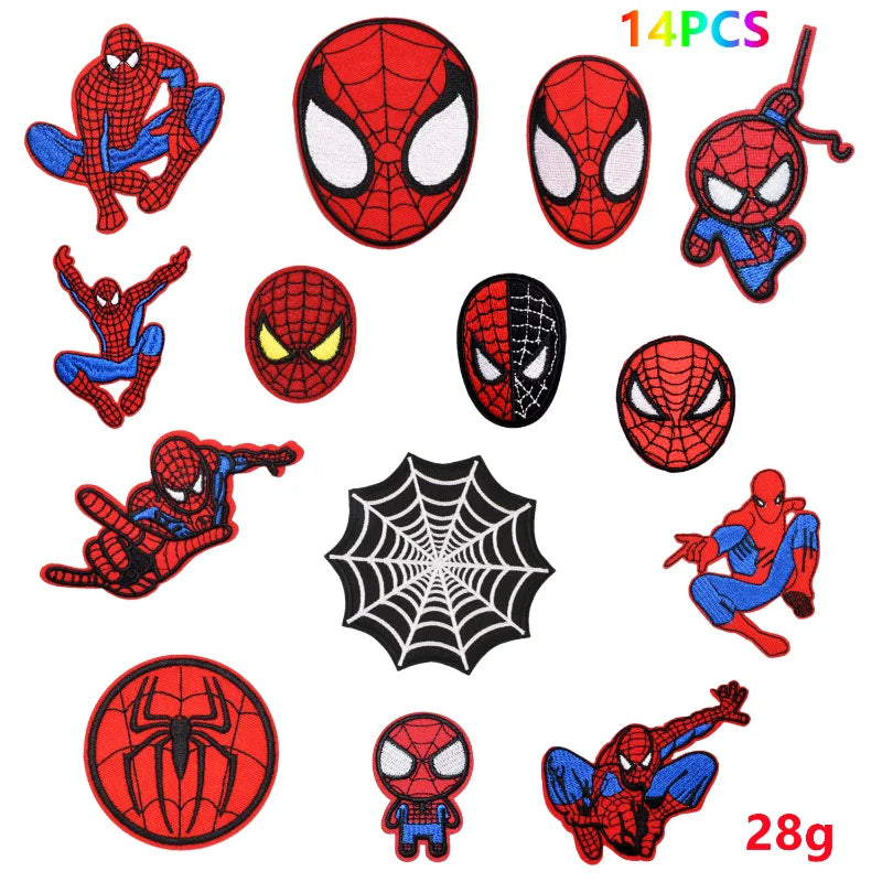 Patch Thermocollant Spiderman Logo Toile