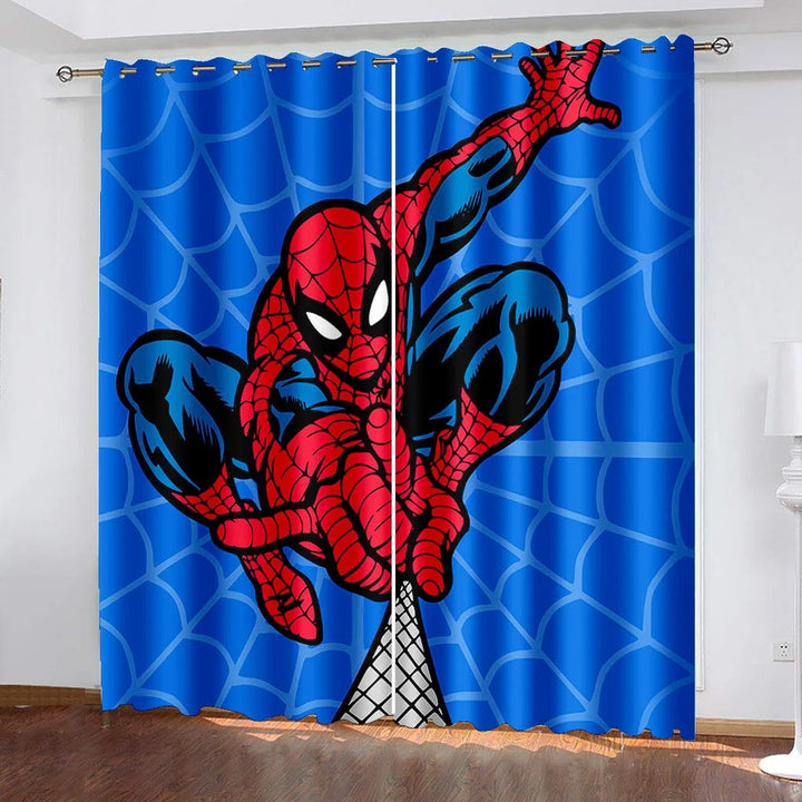 Rideau Spiderman Bande Dessinée