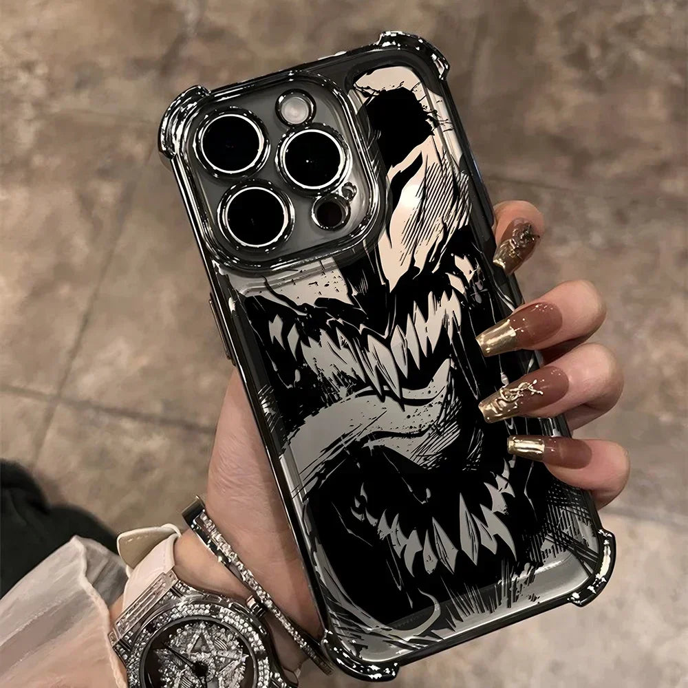 Coque Transparente Spiderman - Venom
