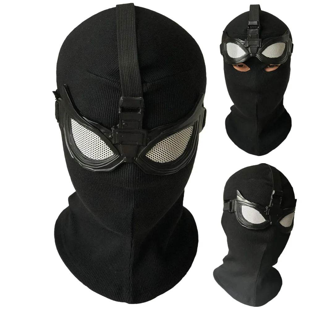 Mezza Maschera Respiratoria Bocca Spiderman - Nero - Unisex Taglia Unica