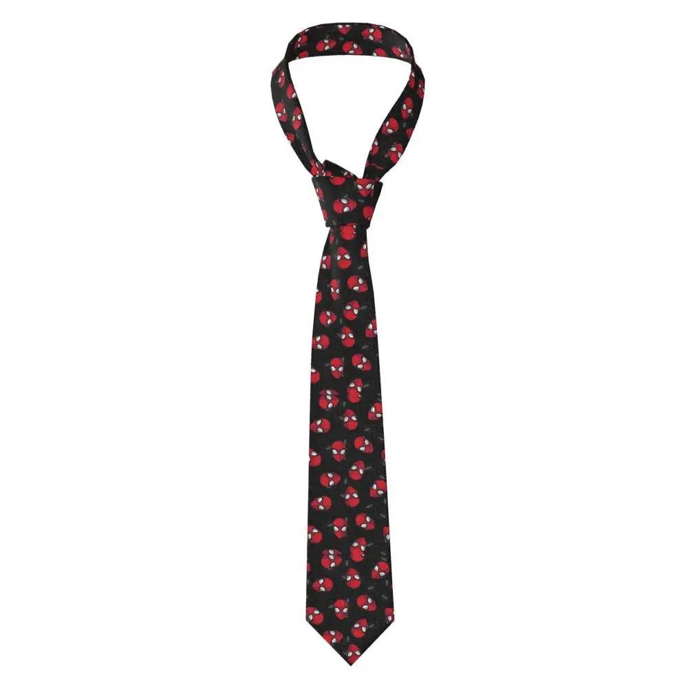 Cravate Spiderman Blanche et Rouge