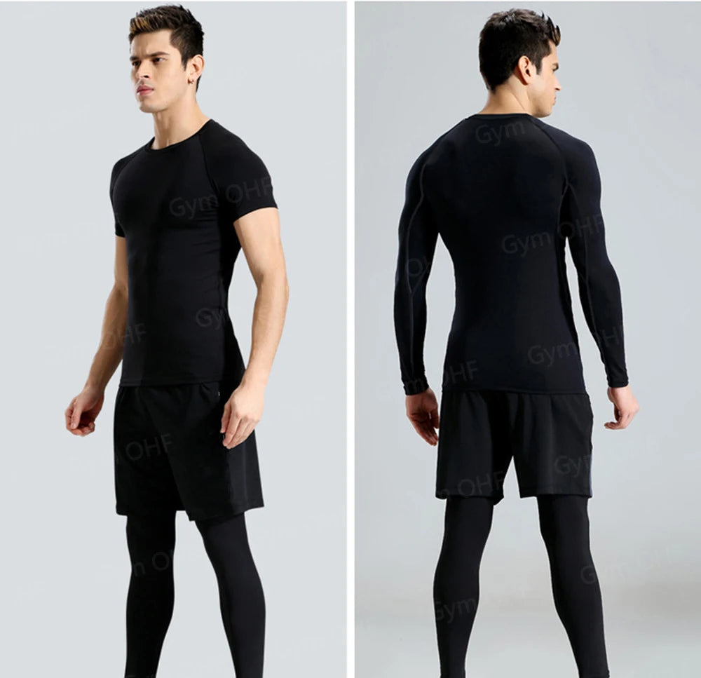 Pack Complet de Compression Spider-Man (Gilet-T-shirt-legging-short)