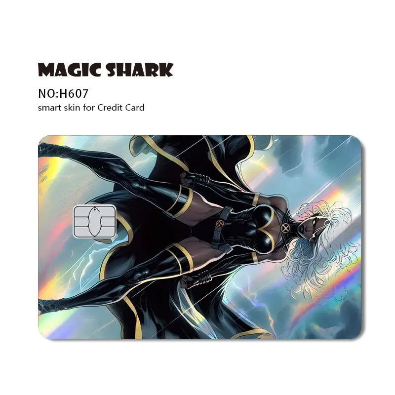 Autocollant de Carte Bancaire Spider-Man et Symbiote