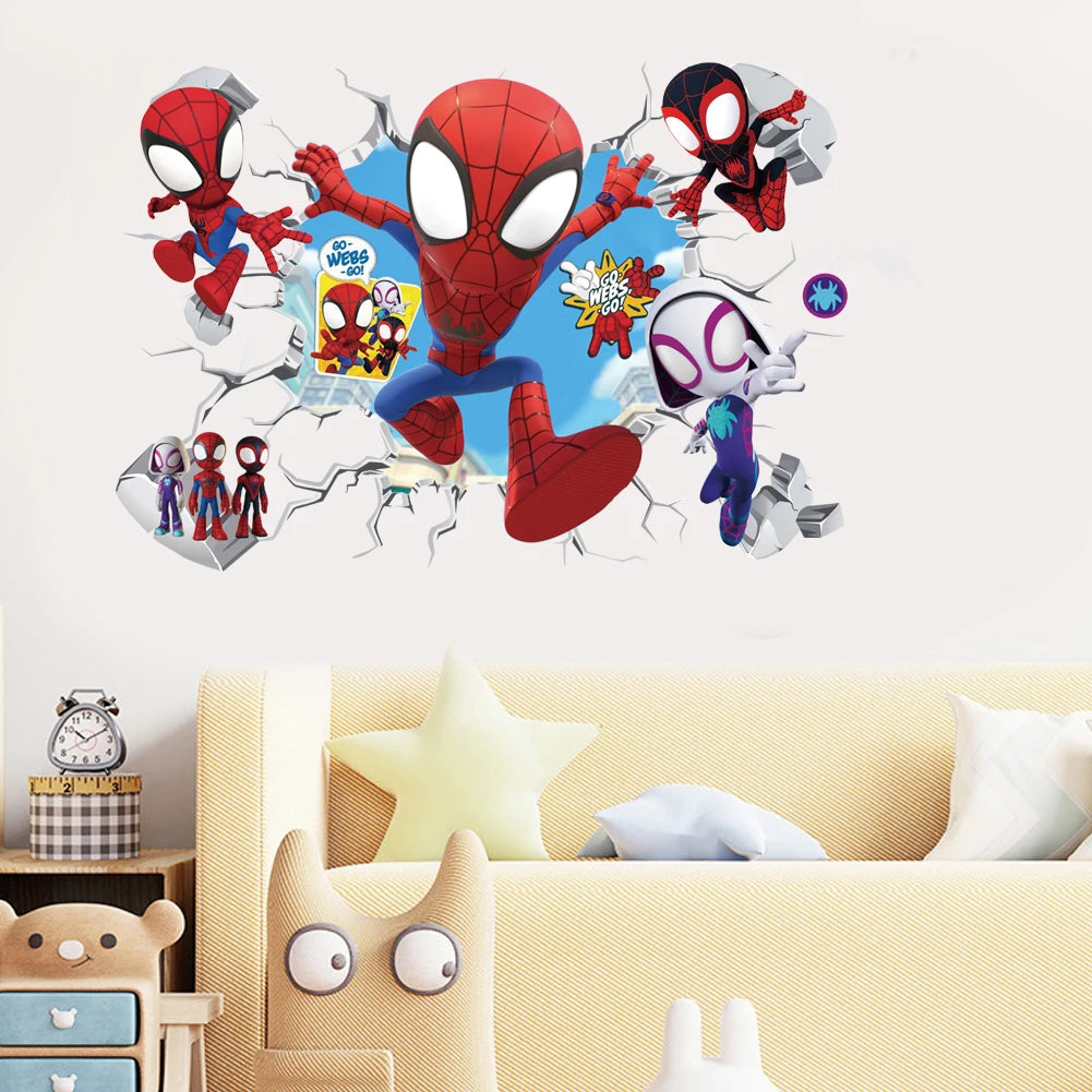 Stickers Spiderman New Generation
