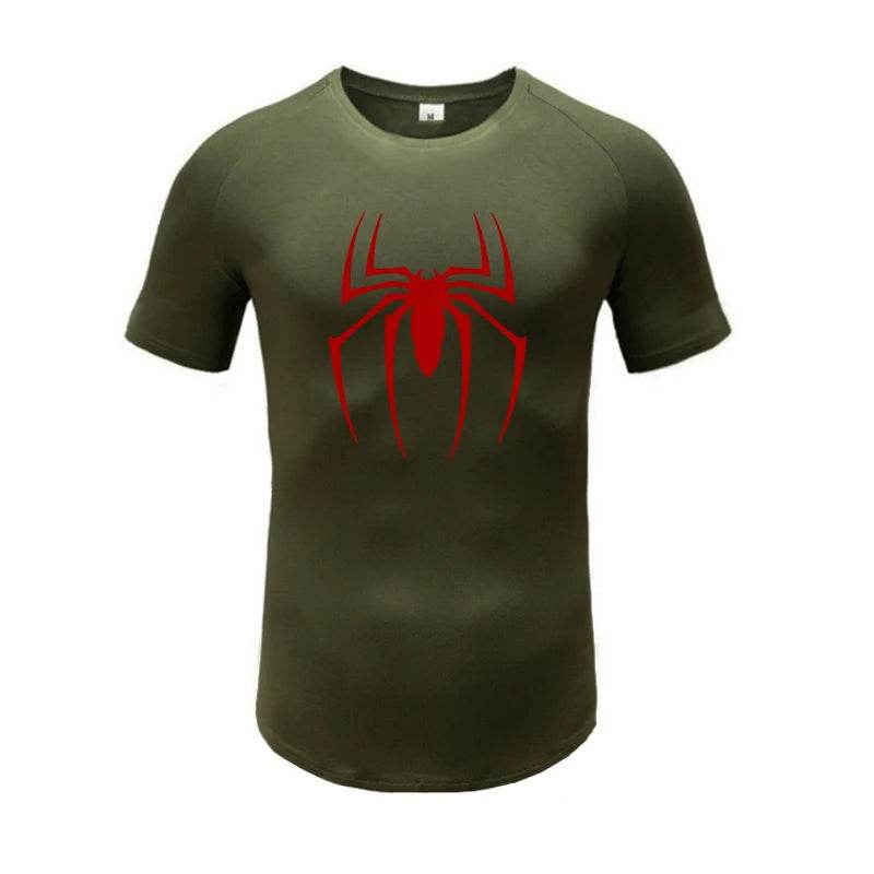 T-Shirt Logo de Spiderman Slim Fit