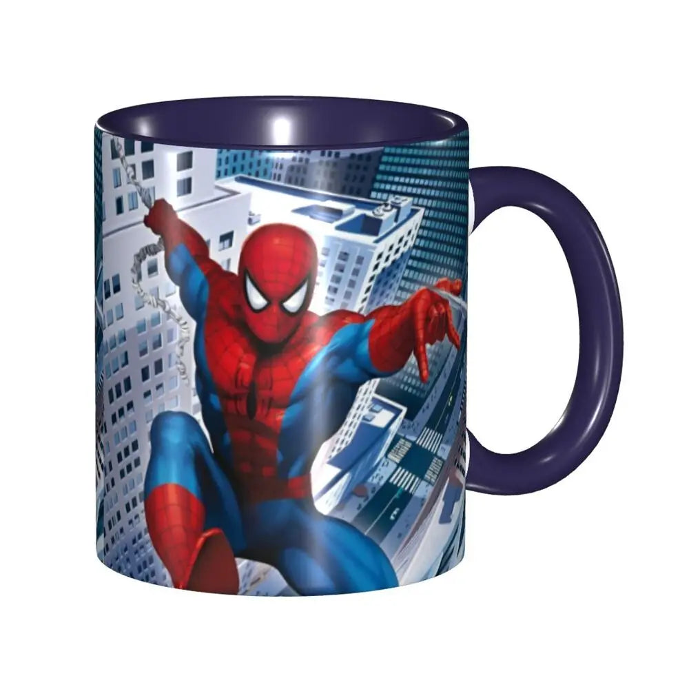Mug Spiderman sur une Toile