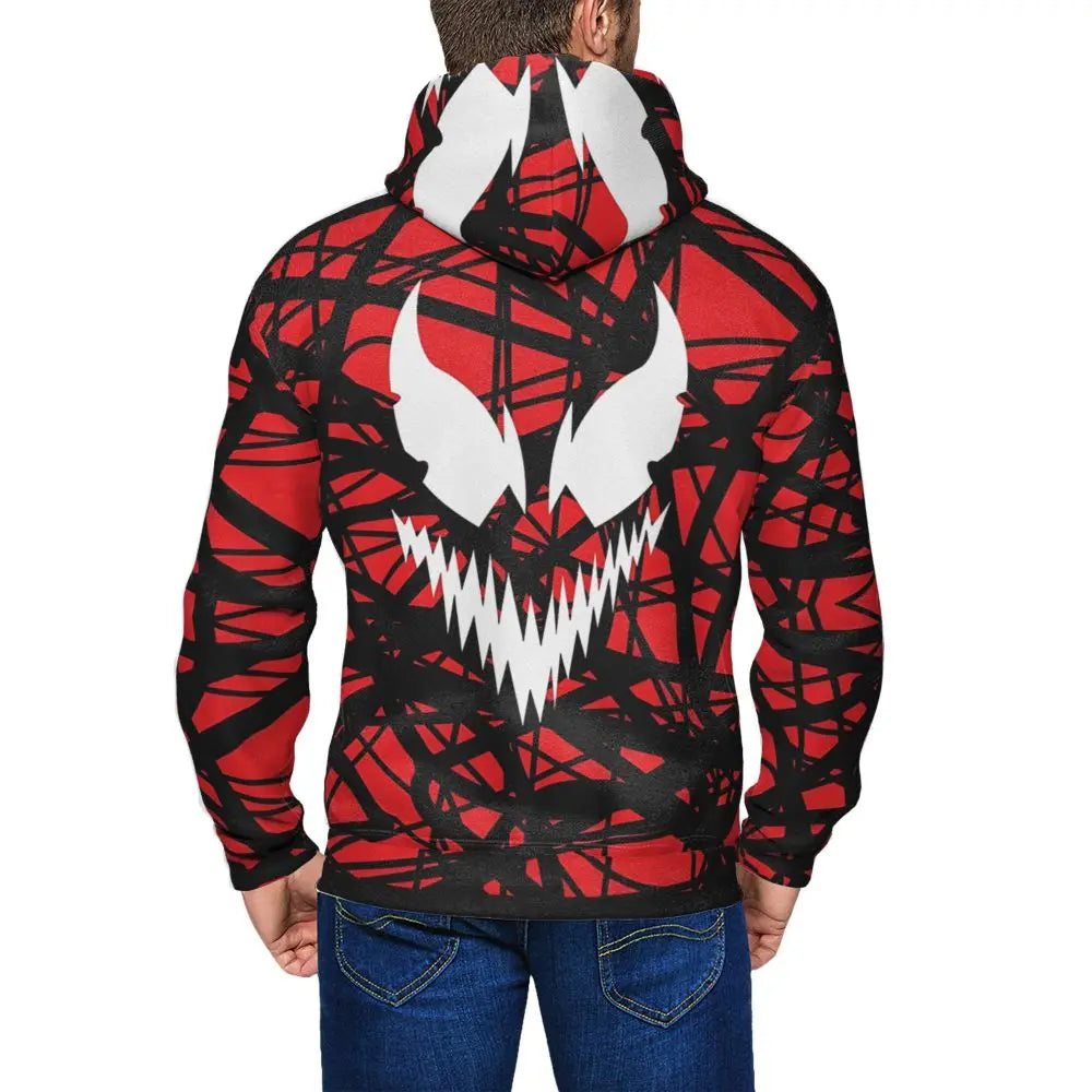 Pull Zip Spiderman - Carnage