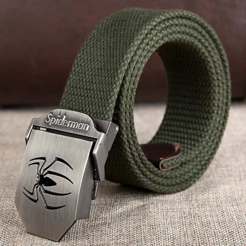 Cinturones de Spiderman azul marino