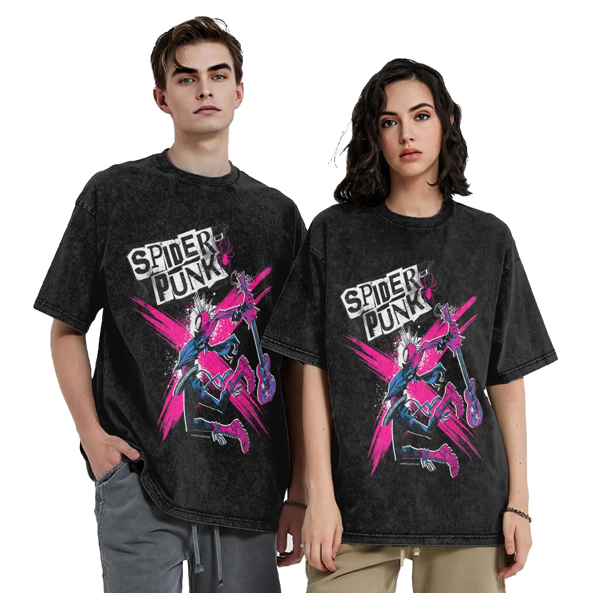 T-Shirt Spiderman - Spider Punk