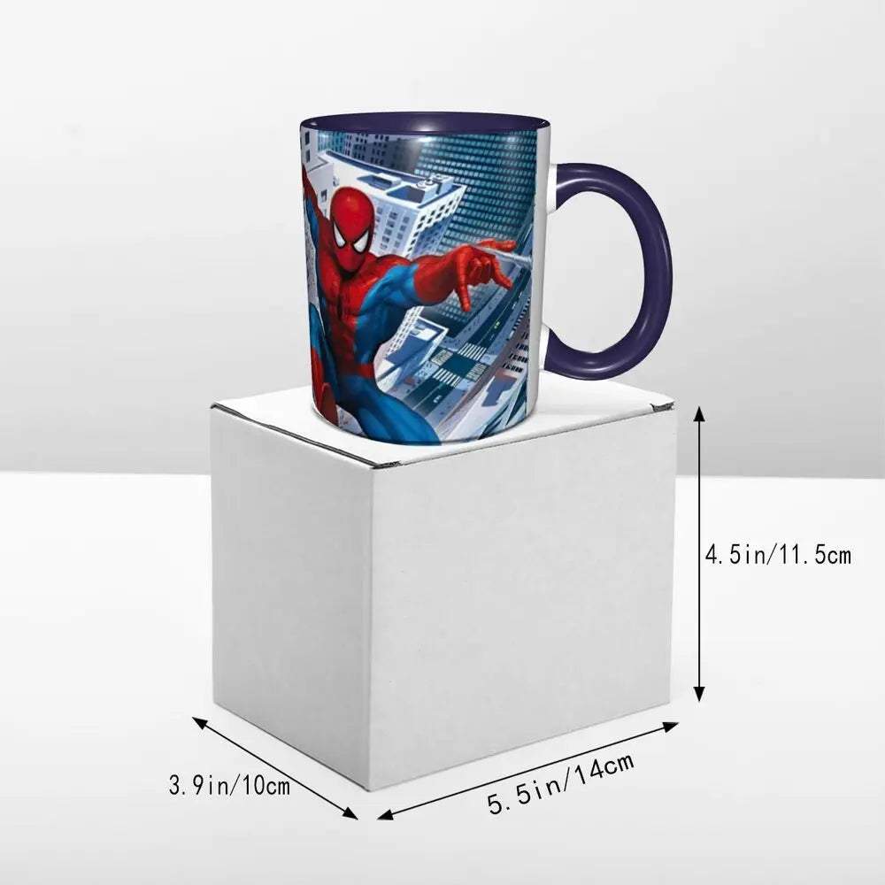 Mug Spiderman sur une Toile