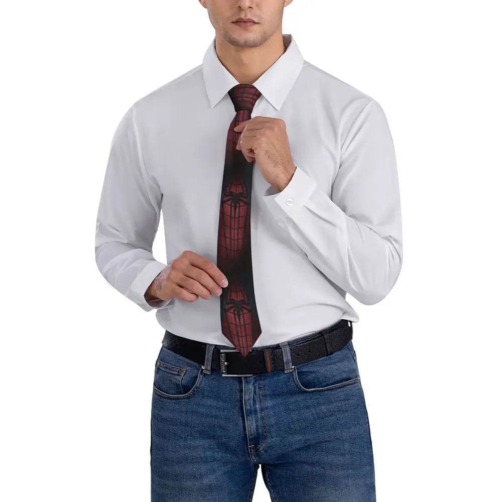 Cravate Yeux de Spiderman