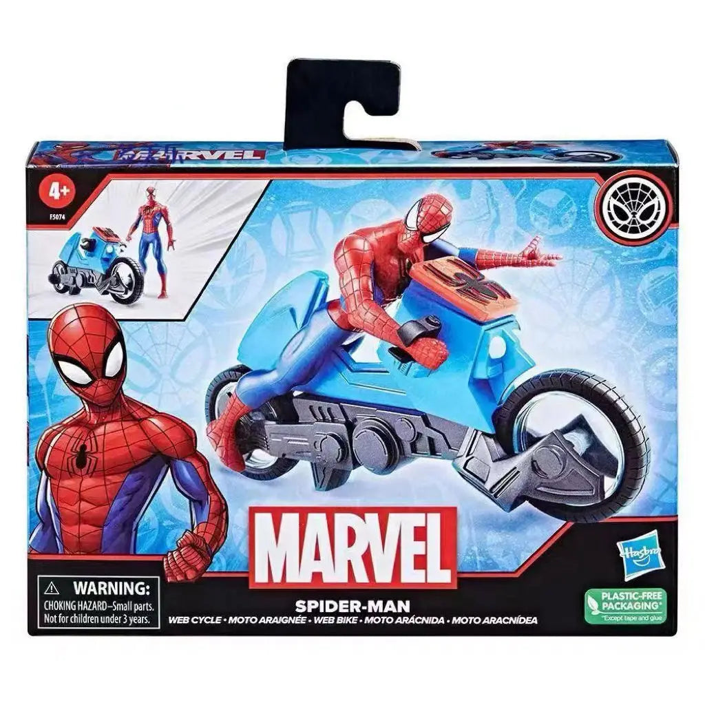 Jouet Spider-Man avec une Moto