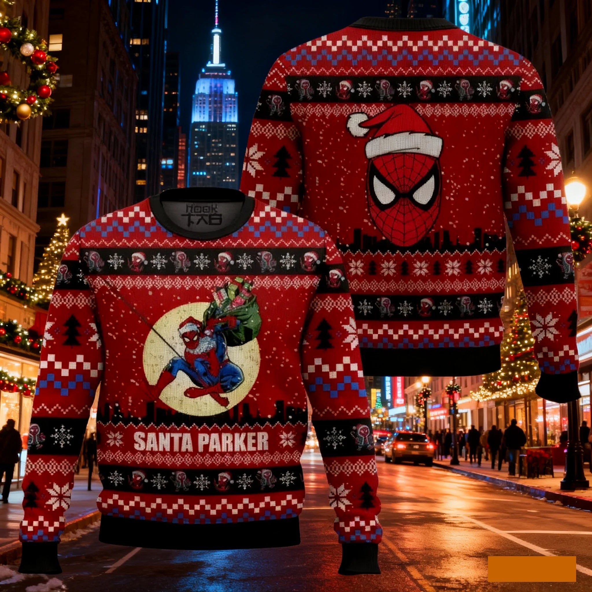 Pull de Noël Spider-Man - Venom