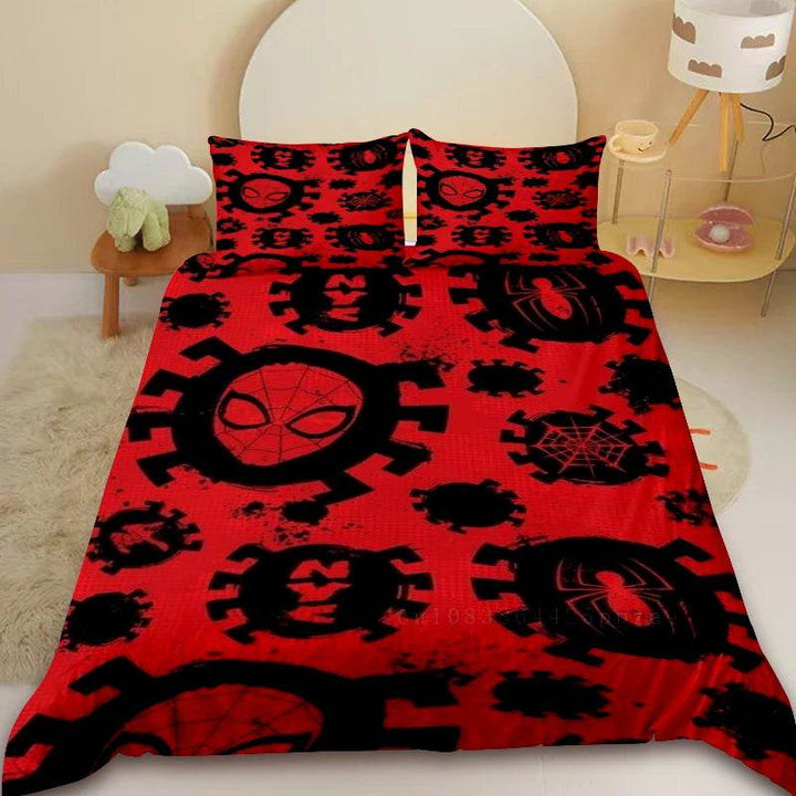 Housse de Couette 3 Pièces Logo Spiderman