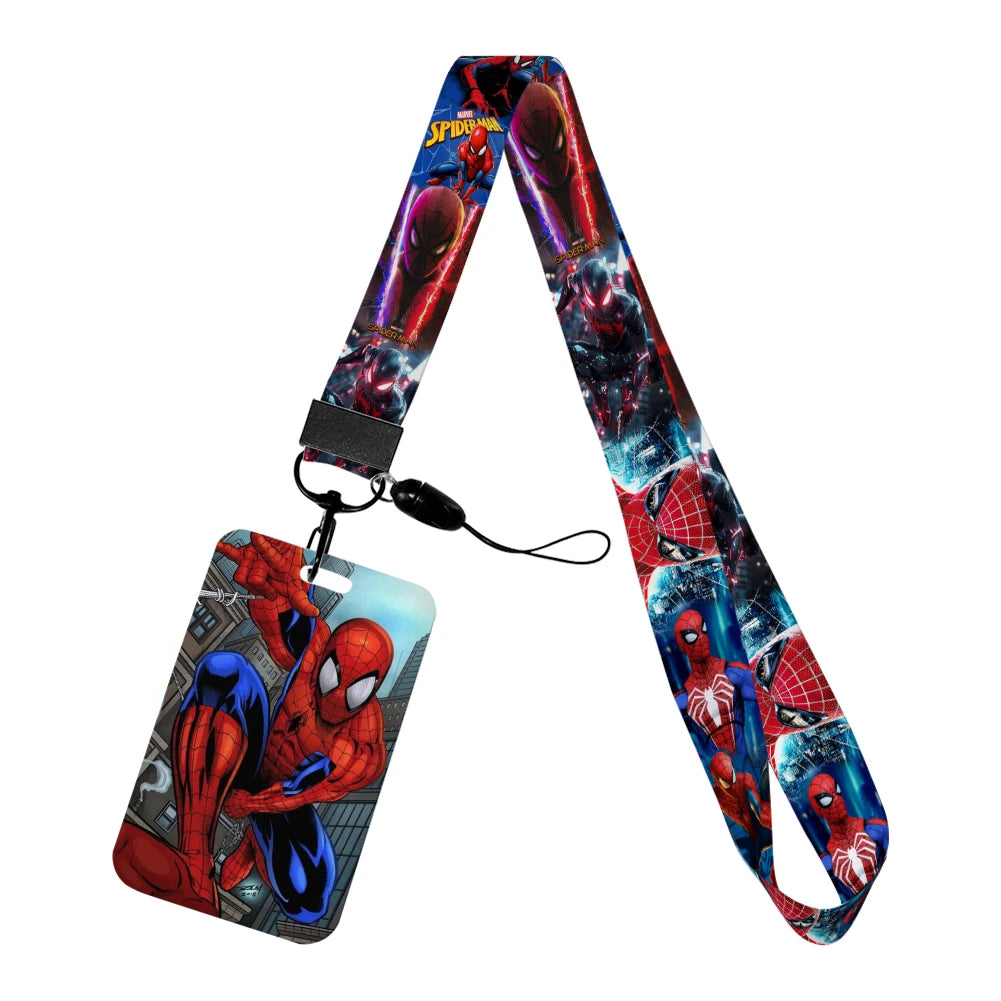 Porte Carte Spider-Man sur une Toile