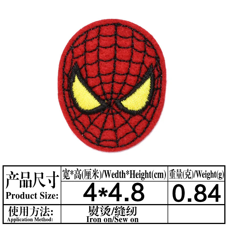 Patch Thermocollant Spiderman Logo Araignée
