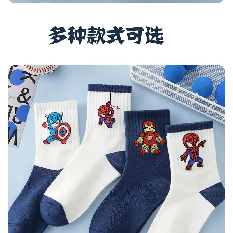 Chaussette Spiderman Avengers