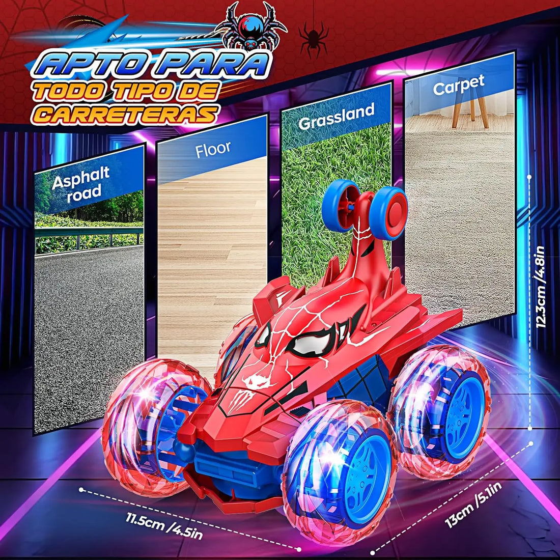 Voiture Télécommandée Spider-Man