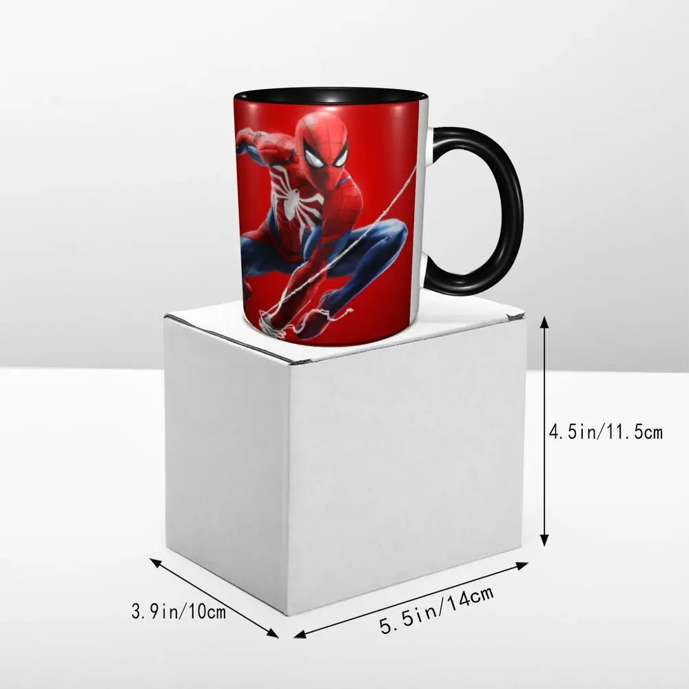 Mug Spiderman sur une Toile