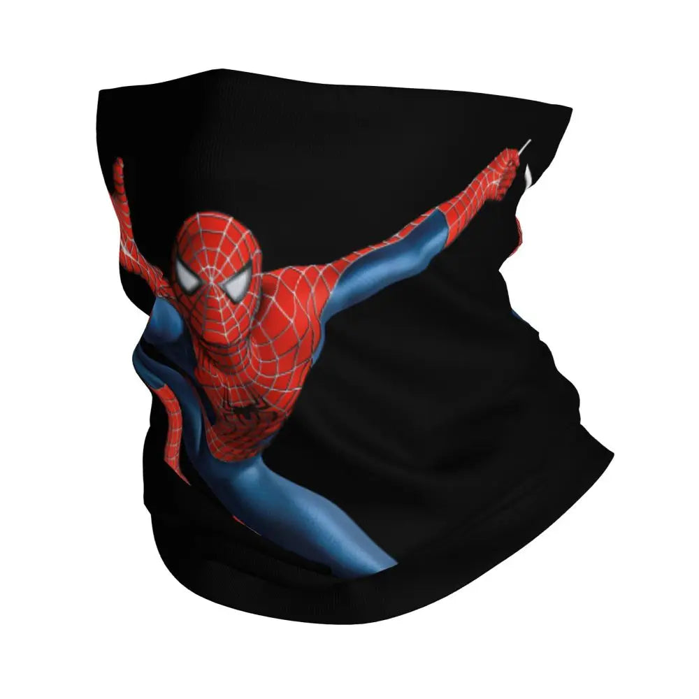 Cagoule Spiderman Suspendu par une Toile