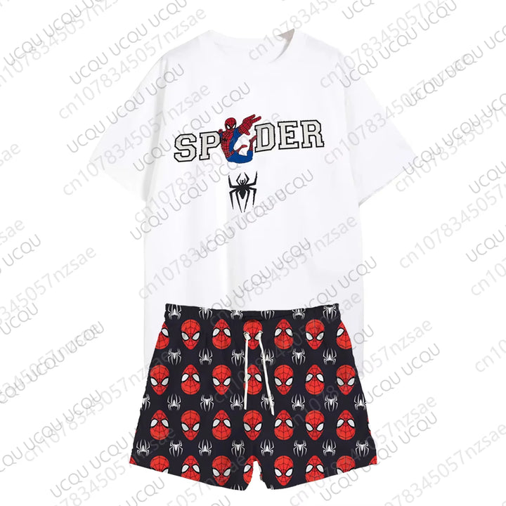 Ensemble Pyjama d'été Spider-Man pour Couple