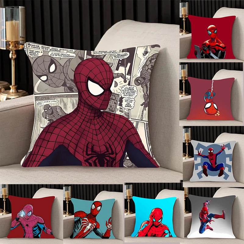 Housse de Coussin Spiderman Cartoon
