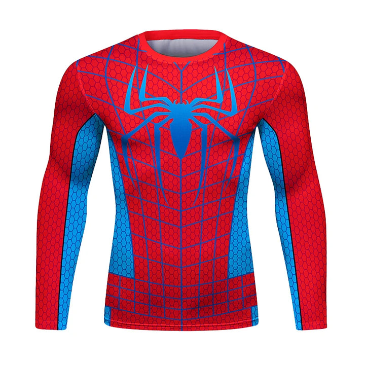 T-Shirt Manche Longue de Compression Spiderman No Way Home