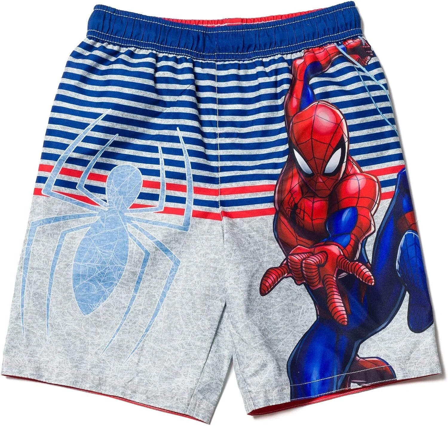 Pantaloncini da bagno da uomo con motivo Spider-Man