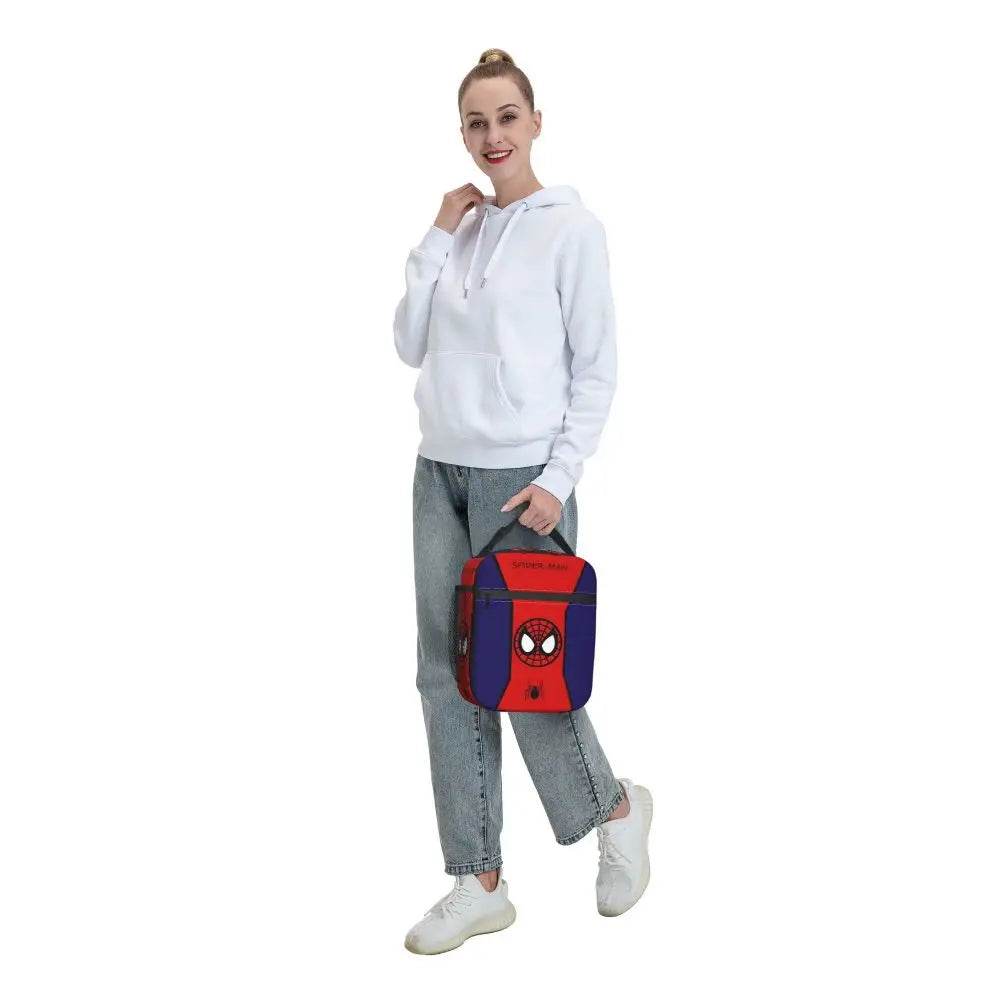 Lunch Bag Spiderman sur une Toile