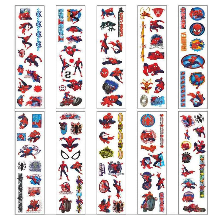 Tatouages Spiderman pour Enfant