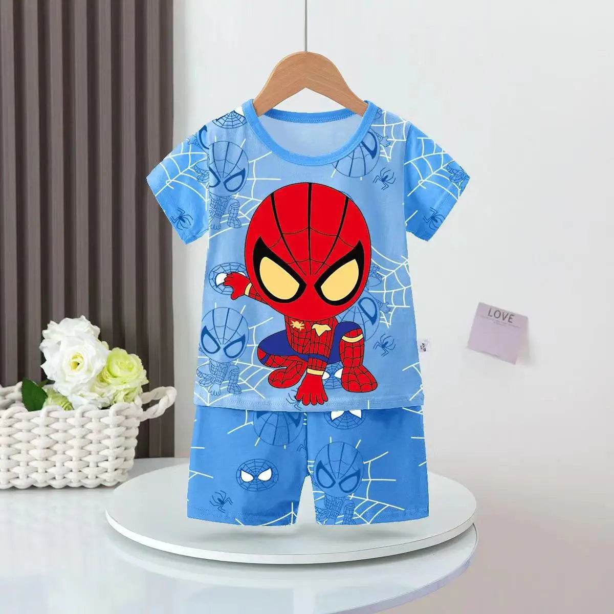 Pyjama Spiderman d'Eté pour Enfant
