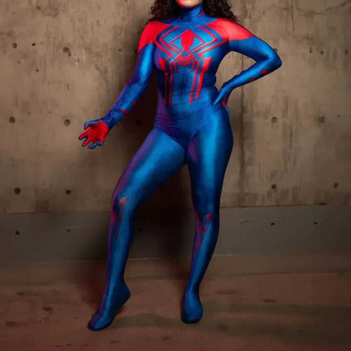 Disfraz de Spiderman para mujer - Miguel O'Hara 2099
