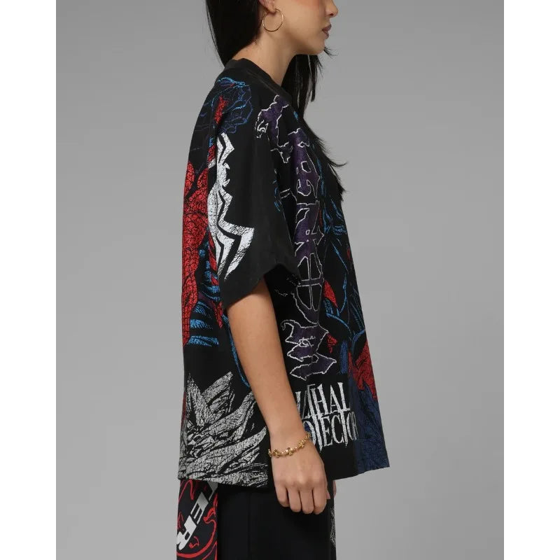 T-Shirt Spider-Man VS Venom pour Femme Oversize