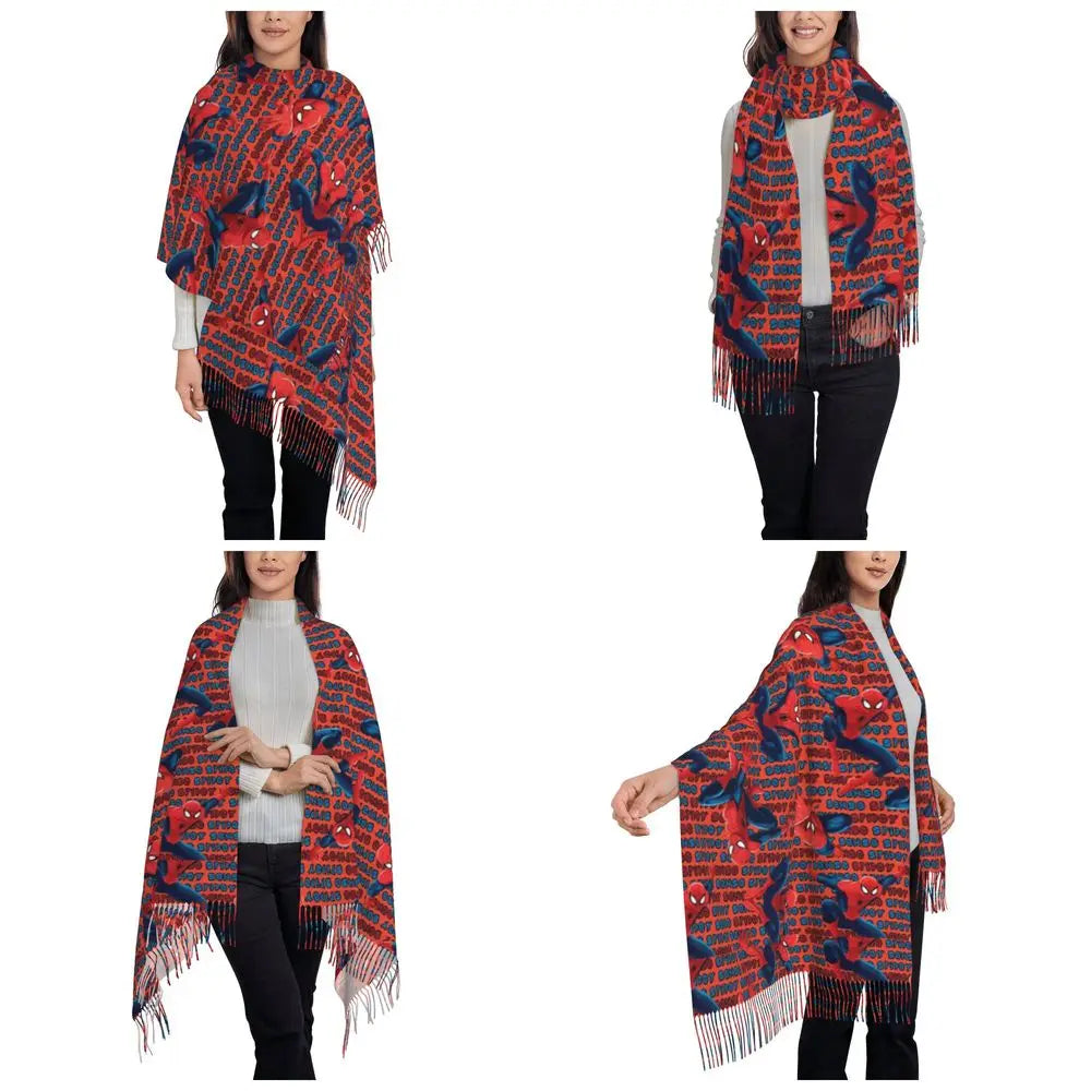 El asombroso chal de Spiderman