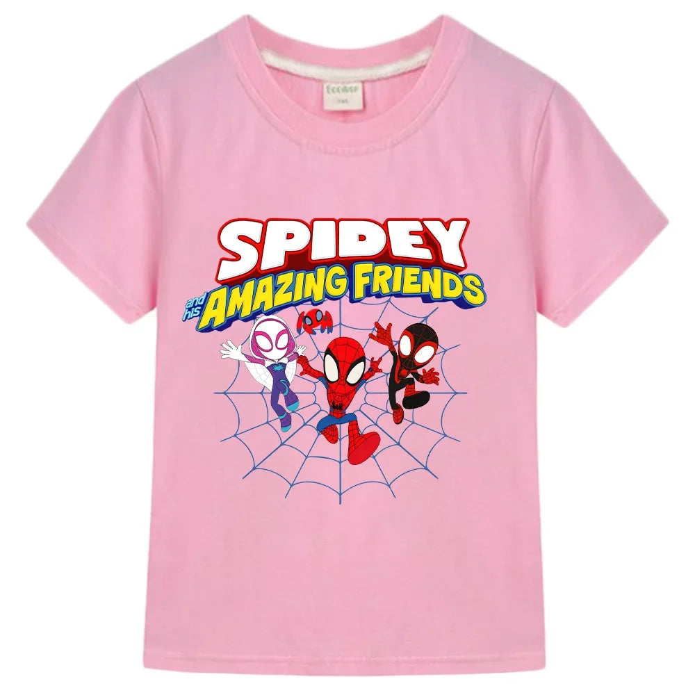 T-Shirt Spider-Man pour Enfant - Spidey et ses Amis Extraordinaires