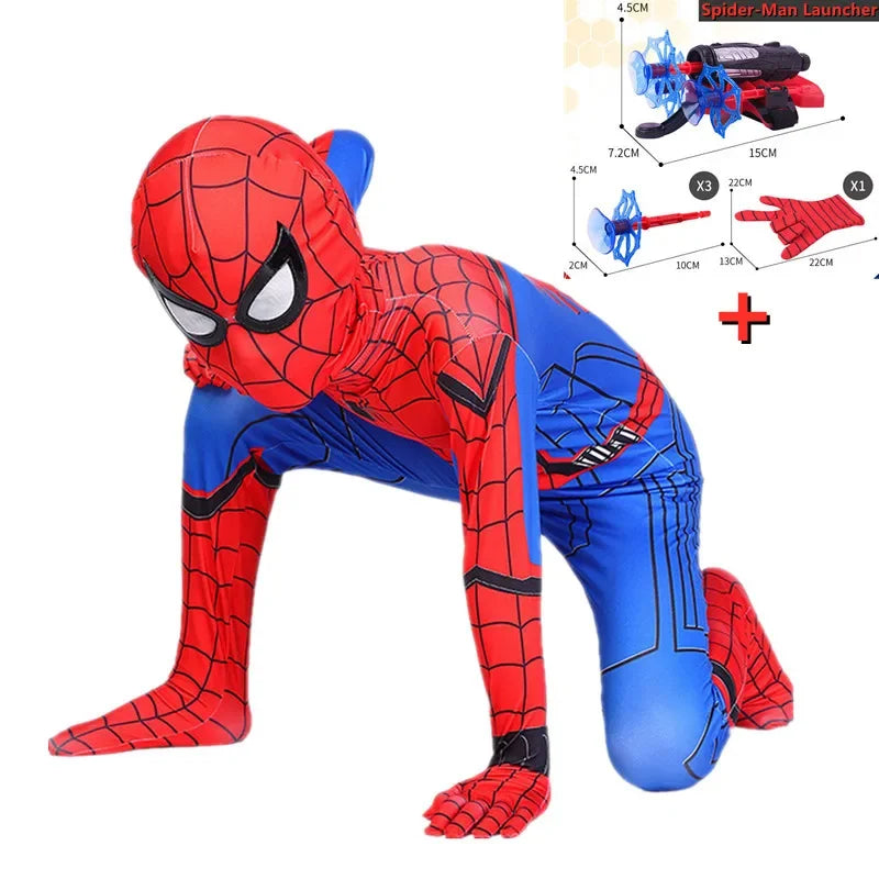 Pack Déguisement Iron Spider-Man Enfant avec Lance Toile