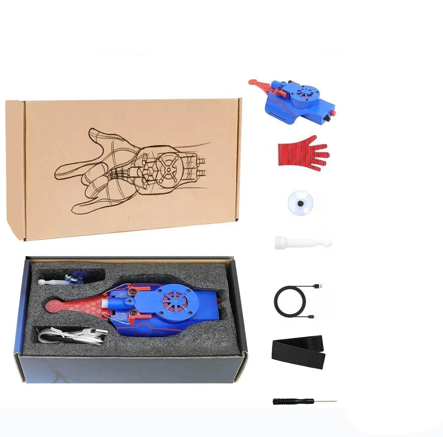 Lance Toile Spiderman Automatique