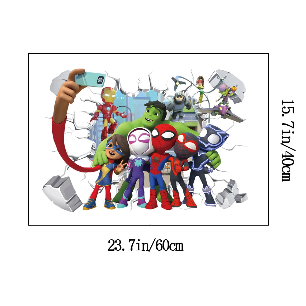 Stickers Spiderman New Generation