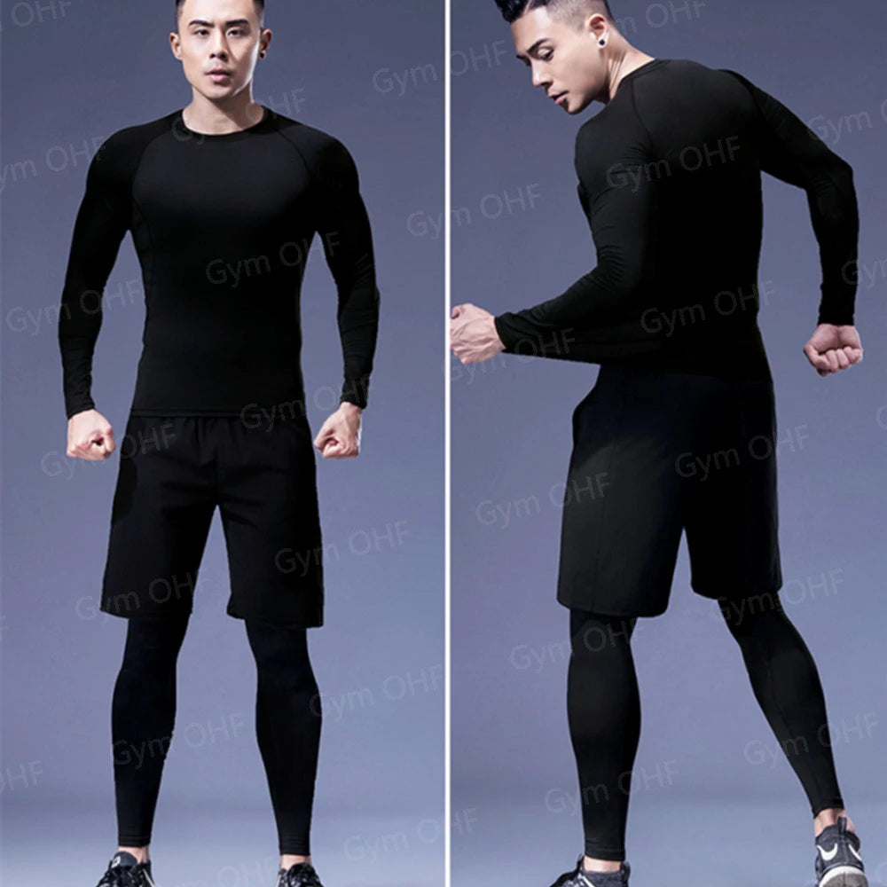 Pack Complet de Compression Spider-Man (Gilet-T-shirt-legging-short)