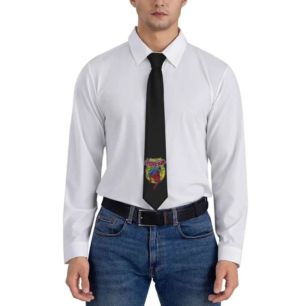 Cravate Yeux de Spiderman