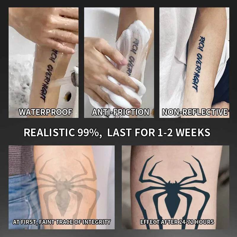 Tatouage Logo de Spider-Man Araignée