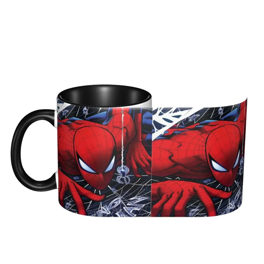 Mug Spiderman sur une Toile