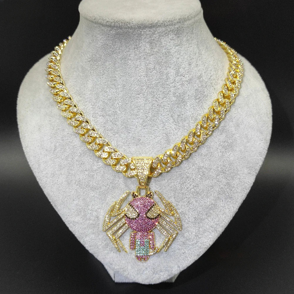 Collier Spiderman Bling