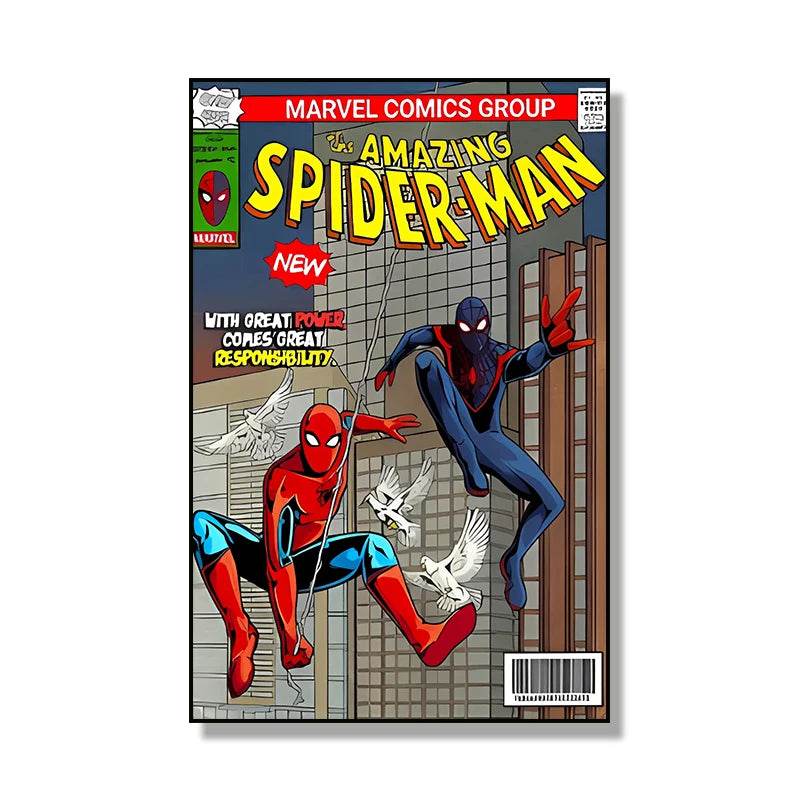 Poster Vintage Spider-Man