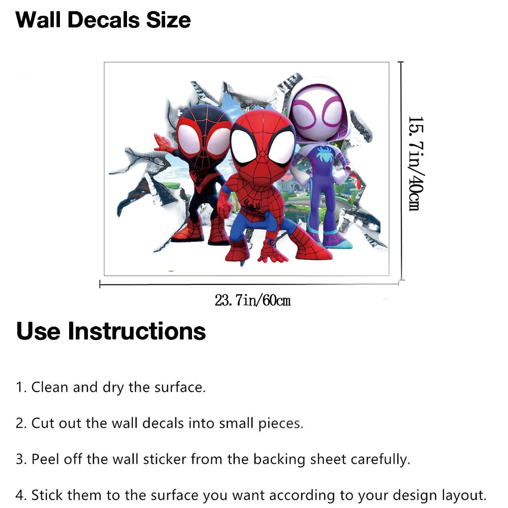 Stickers Spiderman New Generation