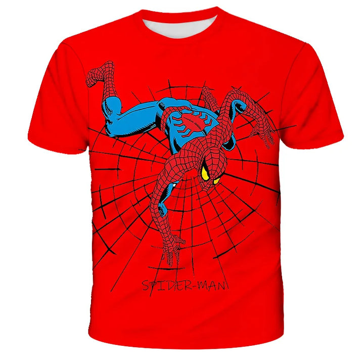 T-Shirt Spiderman pour Enfant Imprimé 3D