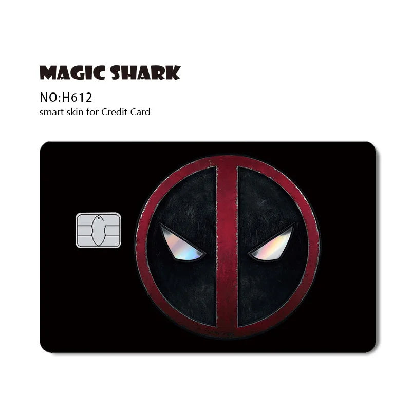 Autocollant de Carte Bancaire Spider-Man et Symbiote