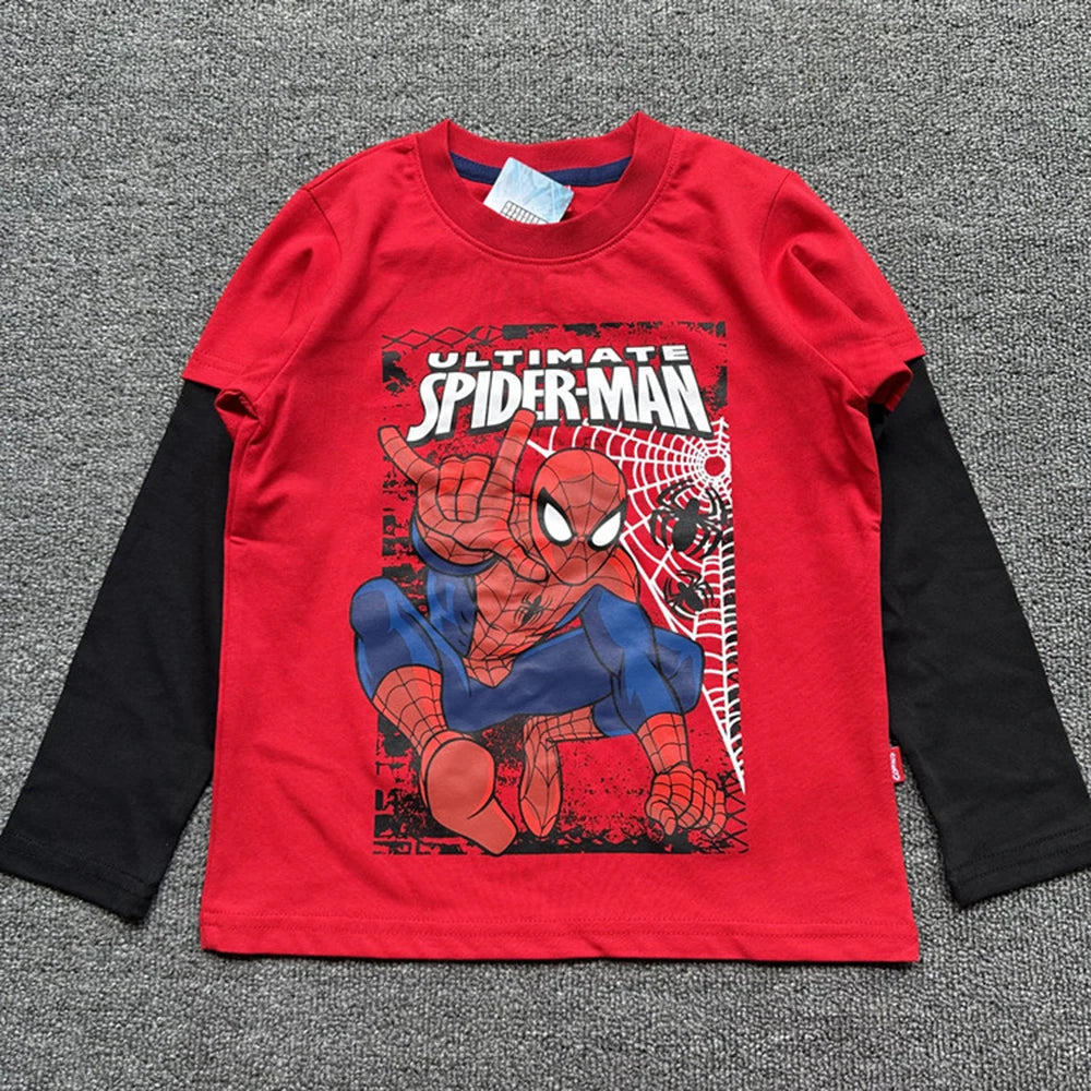 T-Shirt Spider-Man Manche Longue pour Enfant Graphique